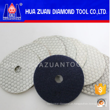 Atacado Hexagon Dry Diamond polimento Pads